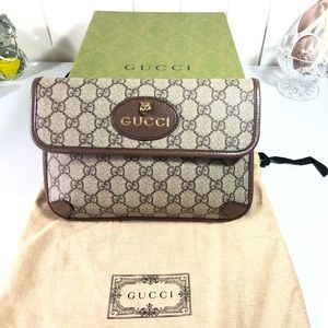 Authentic Gucci Neo Vintage GG Supreme Belt Bag